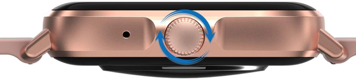 DT 102 visto de costado con la corona destacada